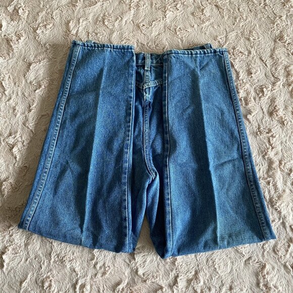 VTG BONJOUR Womens 12 Blue Mom Jeans Riveted Tag 80s Pants High Rise - Picture 4 of 14